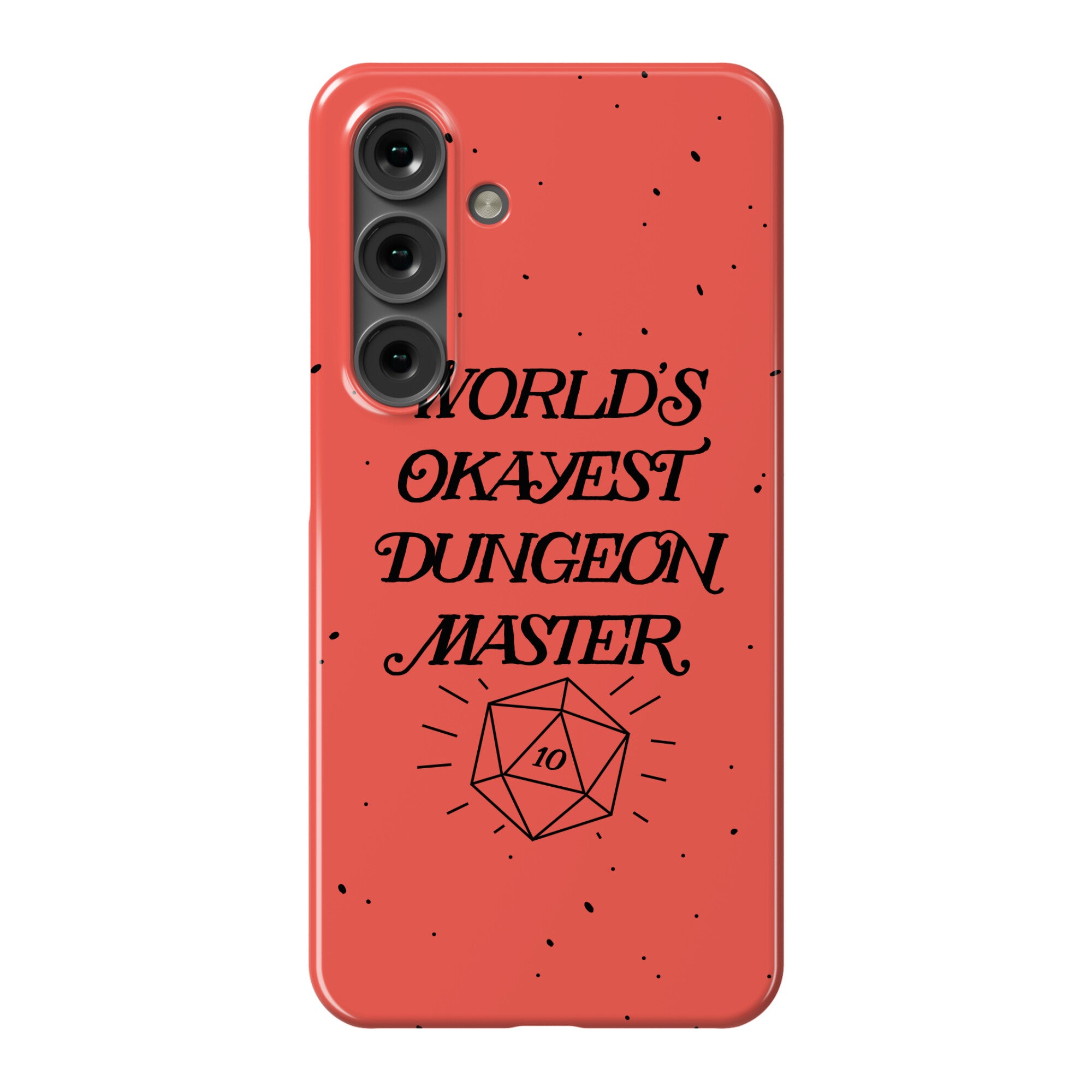 World's Okayest Dungeon Master Phone Case